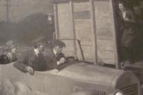 Figures in Automobile racing alongside Freightcar 1922